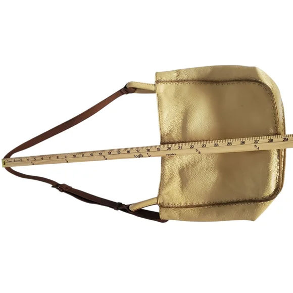 THE SAK Los Feliz Buttercup Pebbled Leather Crossbody|Shoulder Tote| Bag Purse - Picture 13 of 16